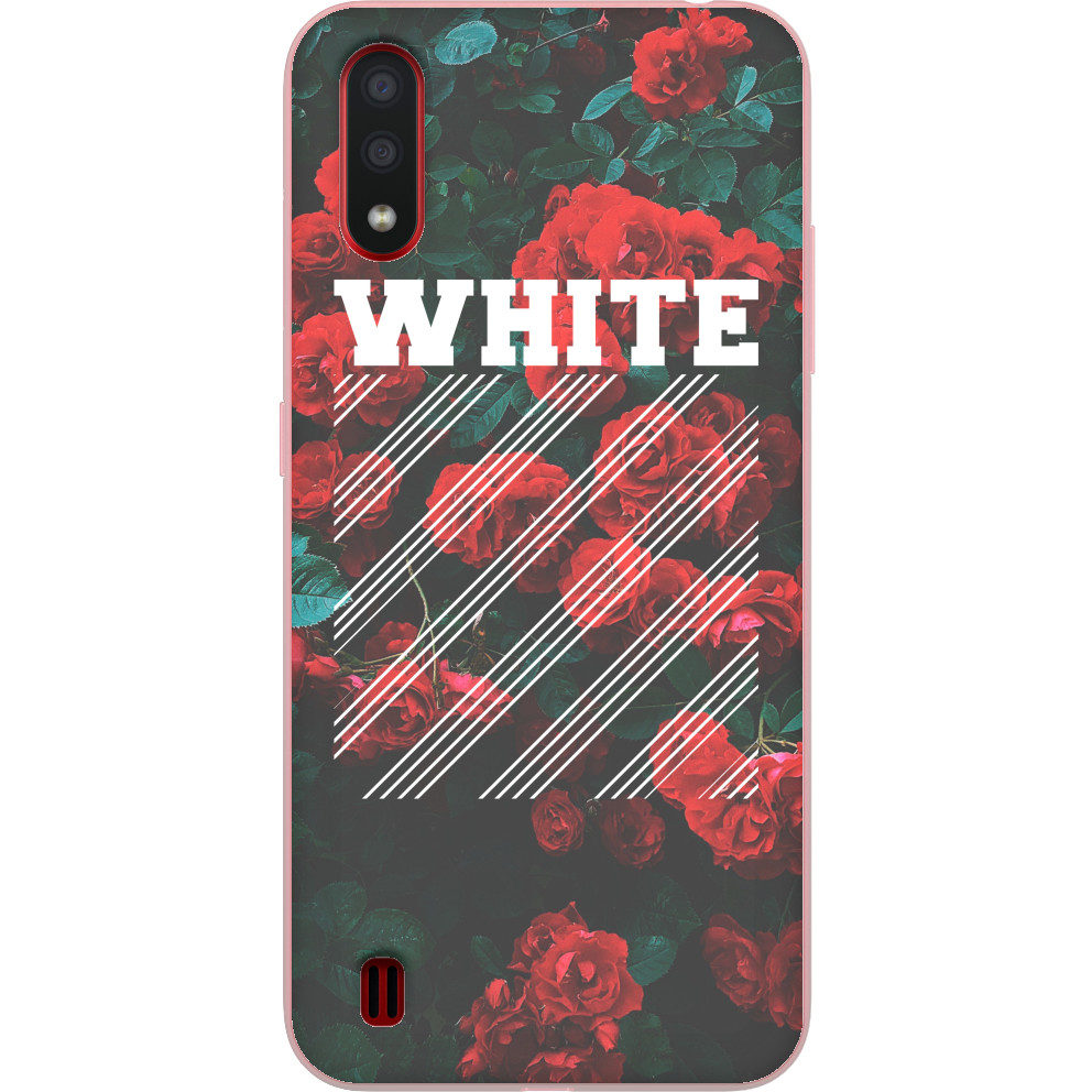 Чехол Samsung - OFF White (1) - Mfest