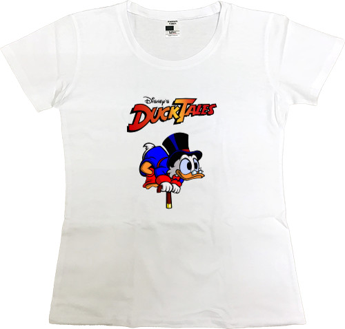 Women's Premium T-Shirt - Duck Tales (1) - Mfest