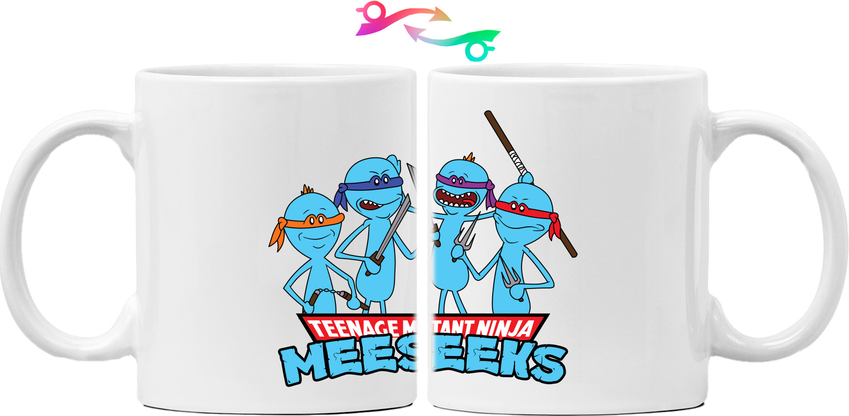 Кружка - TMNMeseeks - Mfest