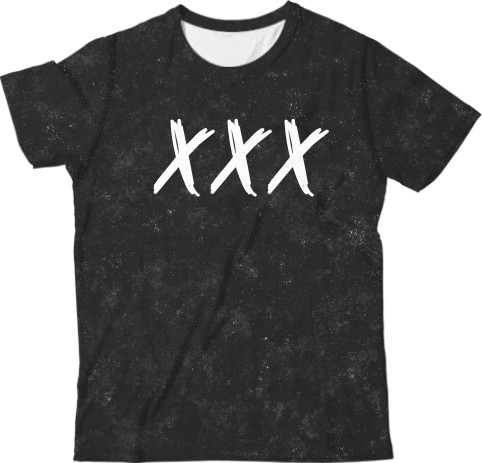 Kids' T-Shirt 3D - XXX: PEOPLE SUCK (Сзади) - Mfest