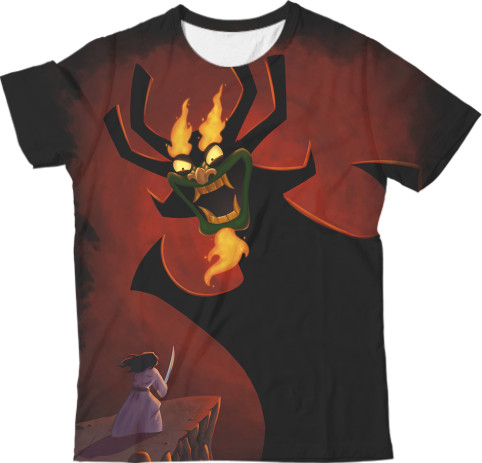 Kids' T-Shirt 3D - Самурай Джек (1) - Mfest