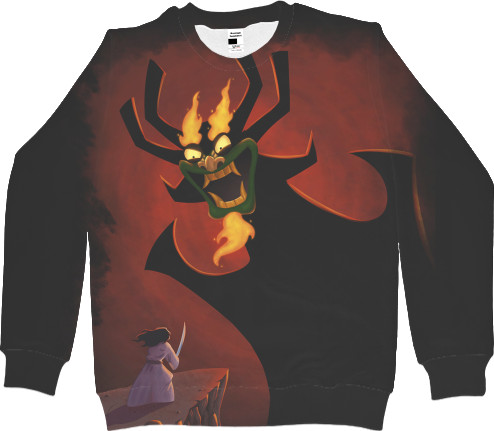 Kids' Sweatshirt 3D - Самурай Джек (1) - Mfest