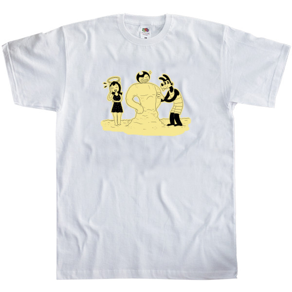 Men's T-Shirt Fruit of the loom - Bendy and the Ink Machine 17 - Mfest