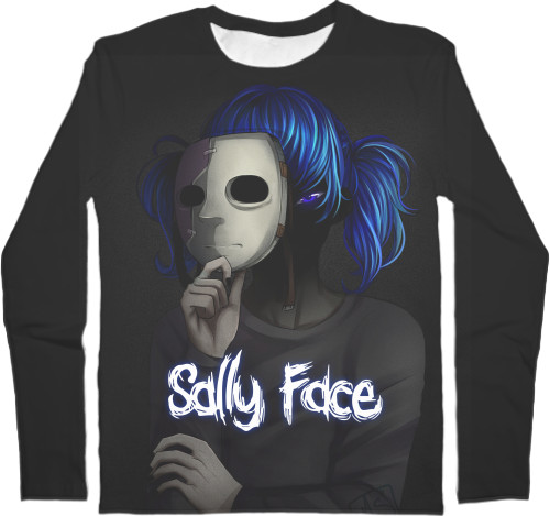 Men's Longsleeve Shirt 3D - Sally Face (4) - Mfest