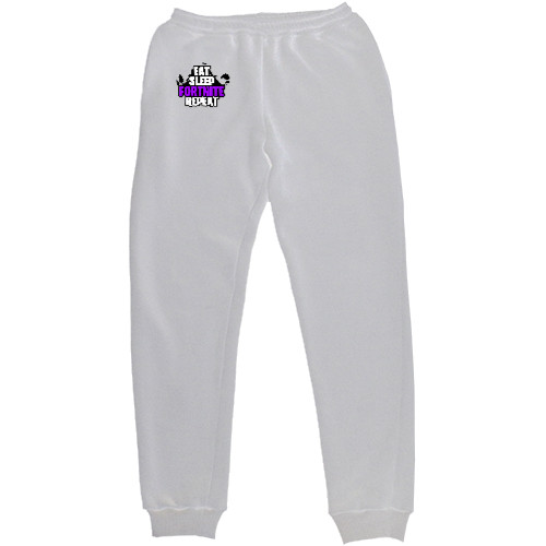 Kids' Sweatpants - Eat Sleep Fortnite Repeat - Mfest