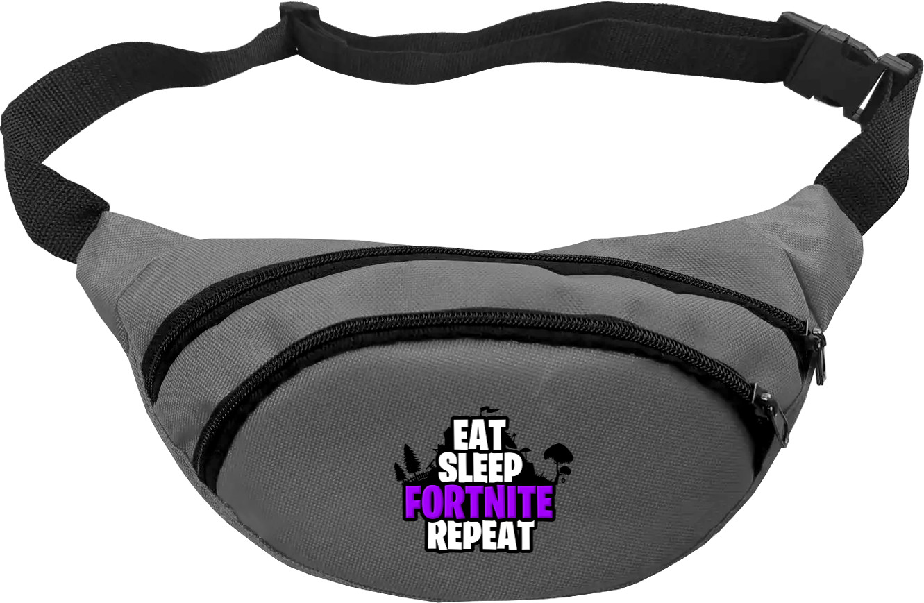 Fanny Pack - Eat Sleep Fortnite Repeat - Mfest