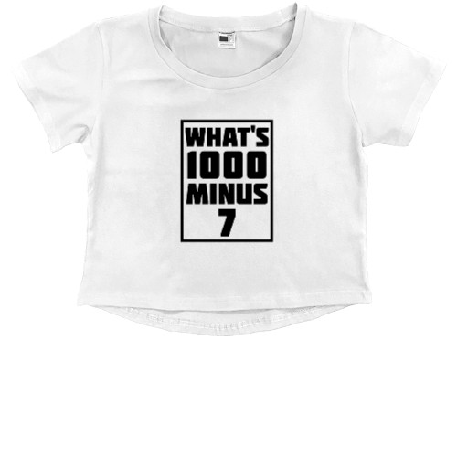 Kids' Premium Cropped T-Shirt - Токийский Гуль (1000-7) Черный - Mfest