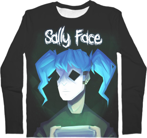 Men's Longsleeve Shirt 3D - Sally Face (2) - Mfest