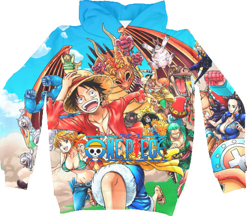 Unisex Hoodie 3D - One Piece (1) - Mfest