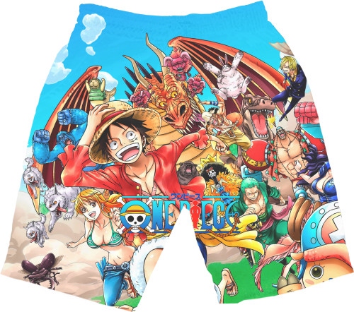 Men's Shorts 3D - One Piece (1) - Mfest