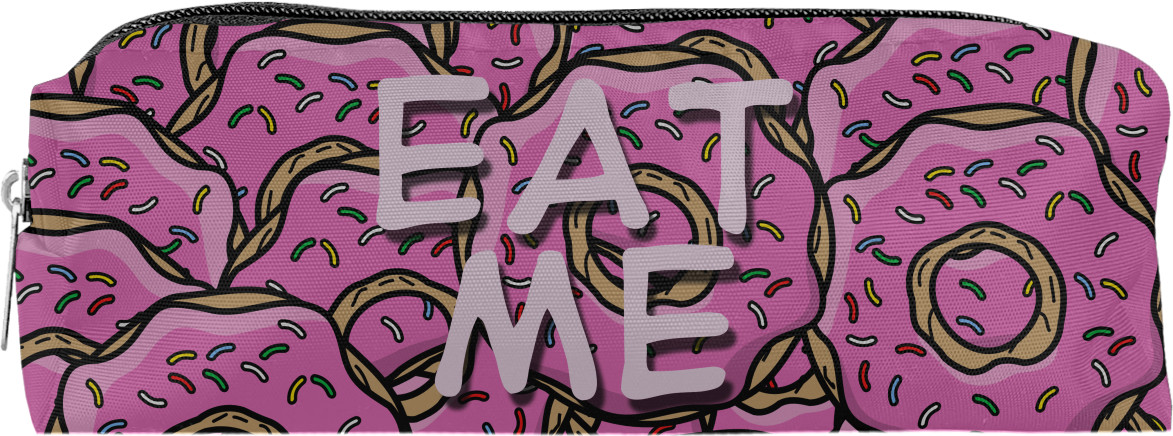 Pencil case 3D - EAT ME (Пончик) - Mfest