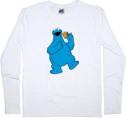 Men's Longsleeve Shirt - Cookie Monster - Mfest