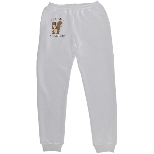 Men's Sweatpants - Рик и Морти (не зли белок) - Mfest