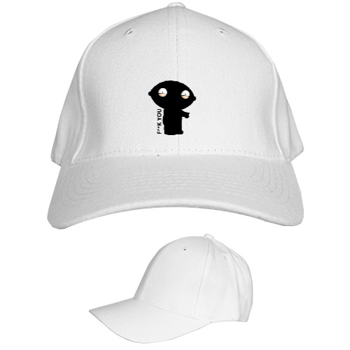 Kids' Baseball Cap 6-panel - Стьюи Гриффин (Stewie Griffin) 2 - Mfest