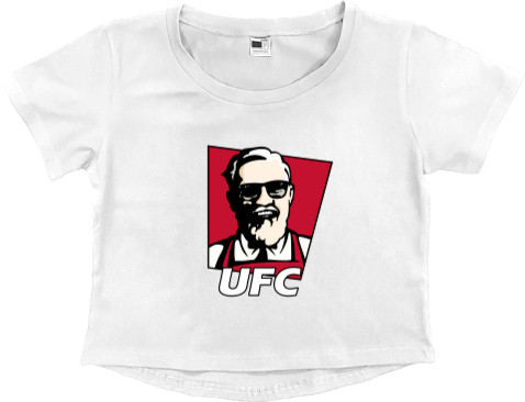 Women's Cropped Premium T-Shirt - UFC (KFC) - Mfest