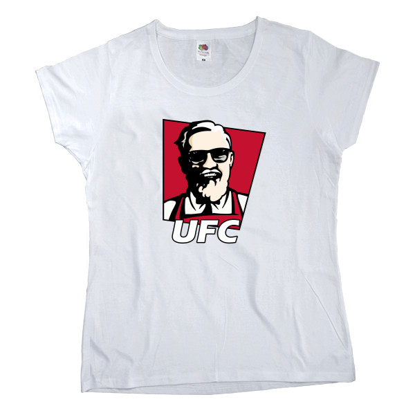 Women's T-shirt Fruit of the loom - UFC (KFC) - Mfest