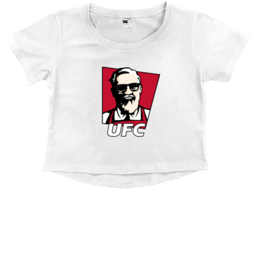 Kids' Premium Cropped T-Shirt - UFC (KFC) - Mfest