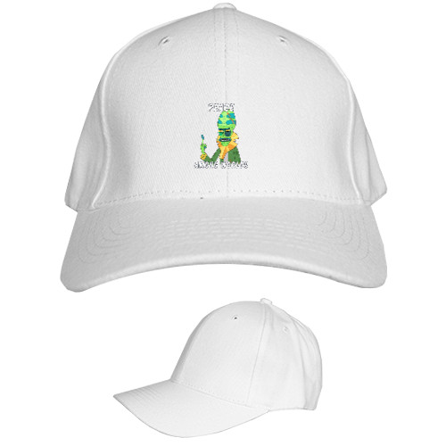 Kids' Baseball Cap 6-panel - Рик и Морти (мир во всех мирах) - Mfest