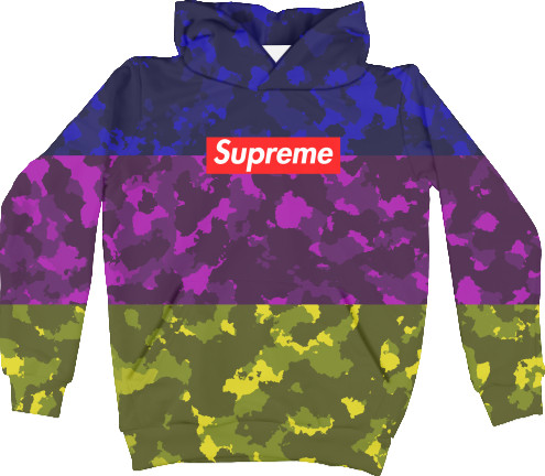 Supreme - Kids' Hoodie 3D - Supreme 6 - Mfest