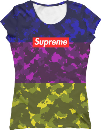 Women's T-Shirt 3D - Supreme 6 - Mfest