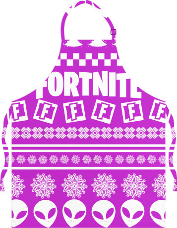 Фартук легкий - Новогодний Fortnite - Mfest