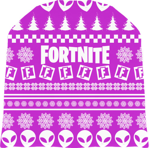 Hat 3D - Новогодний Fortnite - Mfest