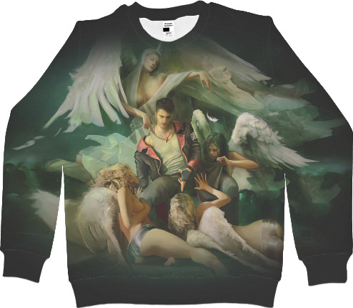 Women's Sweatshirt 3D - Devil May Cry (1) - Mfest