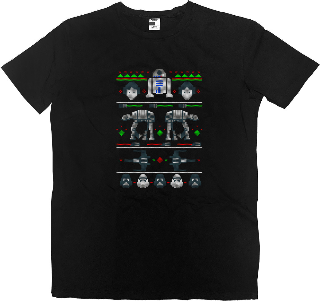 Men’s Premium T-Shirt - Star Wars (Новый Год) - Mfest