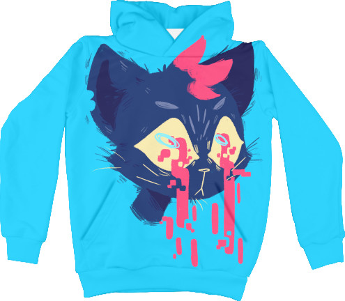 Kids' Hoodie 3D - Night in the Woods (1) - Mfest