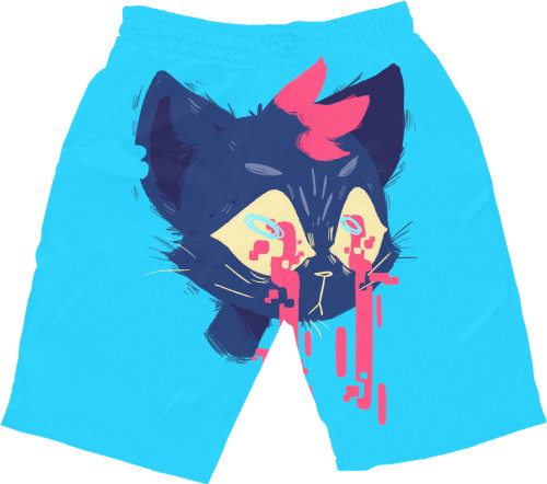 Men's Shorts 3D - Night in the Woods (1) - Mfest