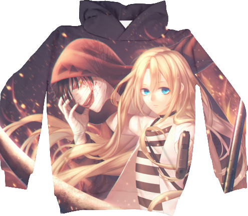 Kids' Hoodie 3D - Ангел кровопролития (1) - Mfest