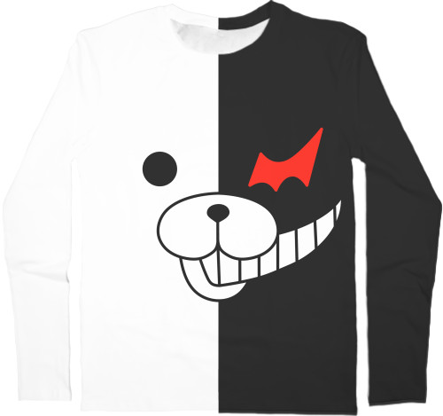 Kids' Longsleeve Shirt 3D - Школа отчаяния (Монокума) - Mfest