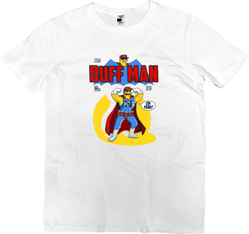 Футболка Премиум Детская - Duff Man (1) - Mfest