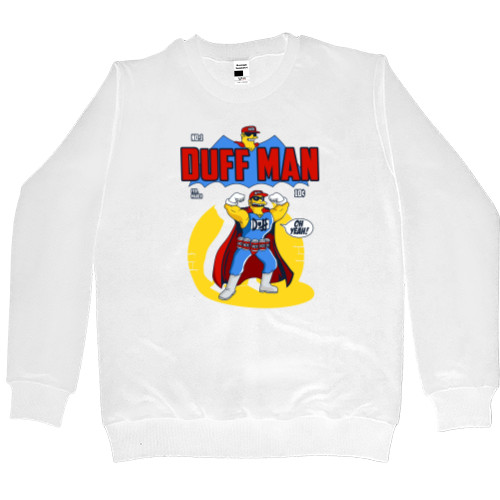 Men’s Premium Sweatshirt - Duff Man (1) - Mfest