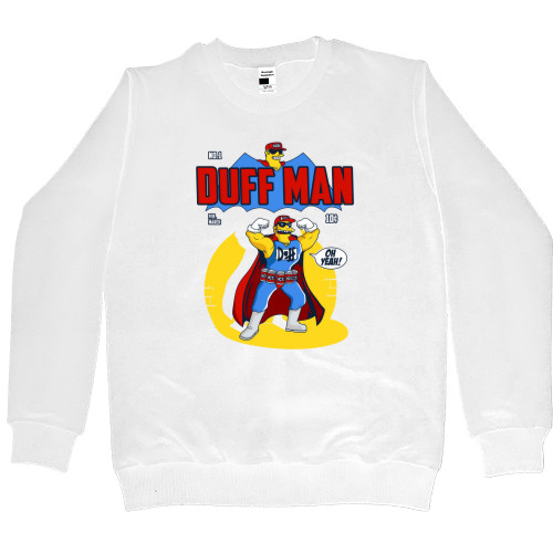 Світшот Преміум Жіночий - Duff Man (1) - Mfest