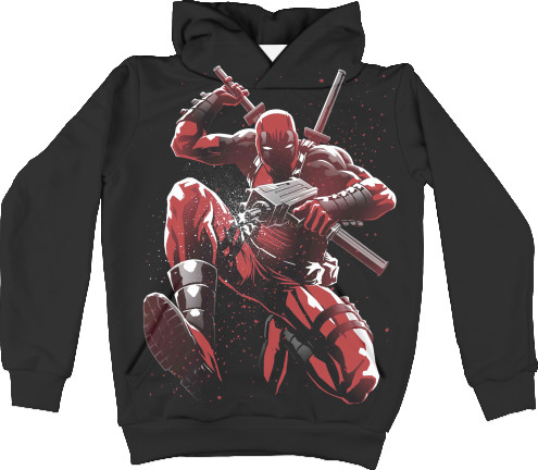 Kids' Hoodie 3D - Deadpool (2) - Mfest