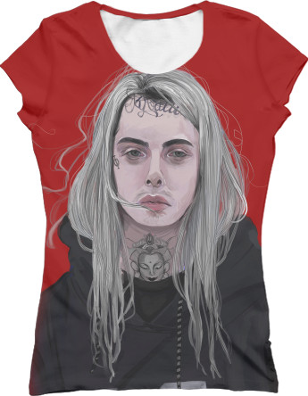 Women's T-Shirt 3D - Ghostemane (1) - Mfest