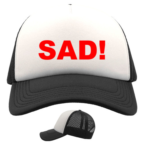 Kids' Trucker Cap - SAD! - Mfest