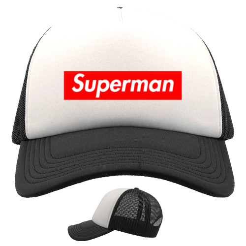 Kids' Trucker Cap - Supreme (Superman) - Mfest