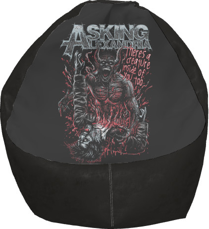 Bean Bag Chair - Asking Alexandria - Mfest