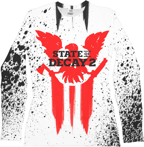 Women's Longsleeve Shirt 3D - State of Decay (3) - Mfest