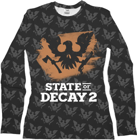 Лонгслив 3D Женский - State of Decay (7) - Mfest