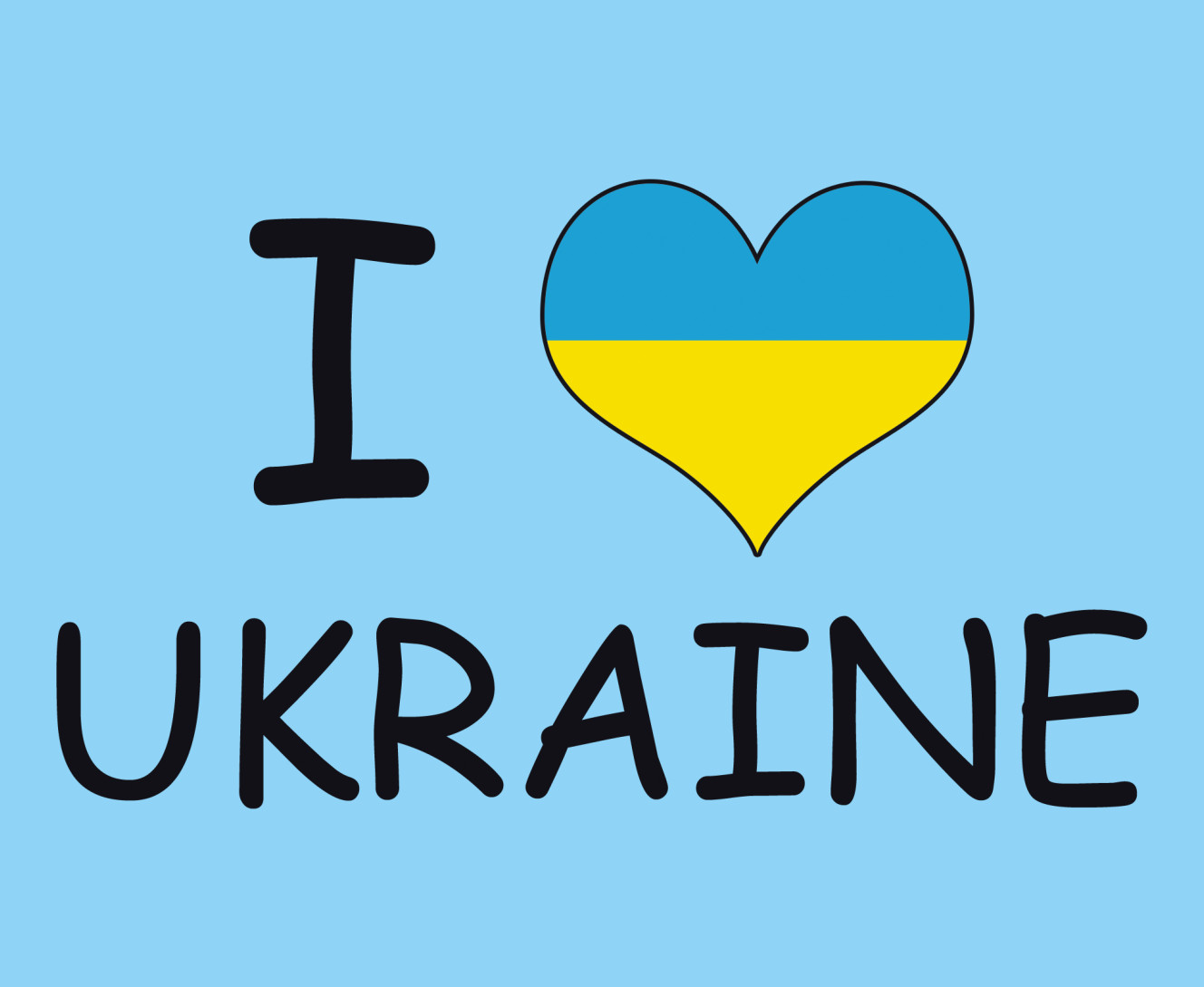 Килимок для Миші - I love ukraine - Mfest