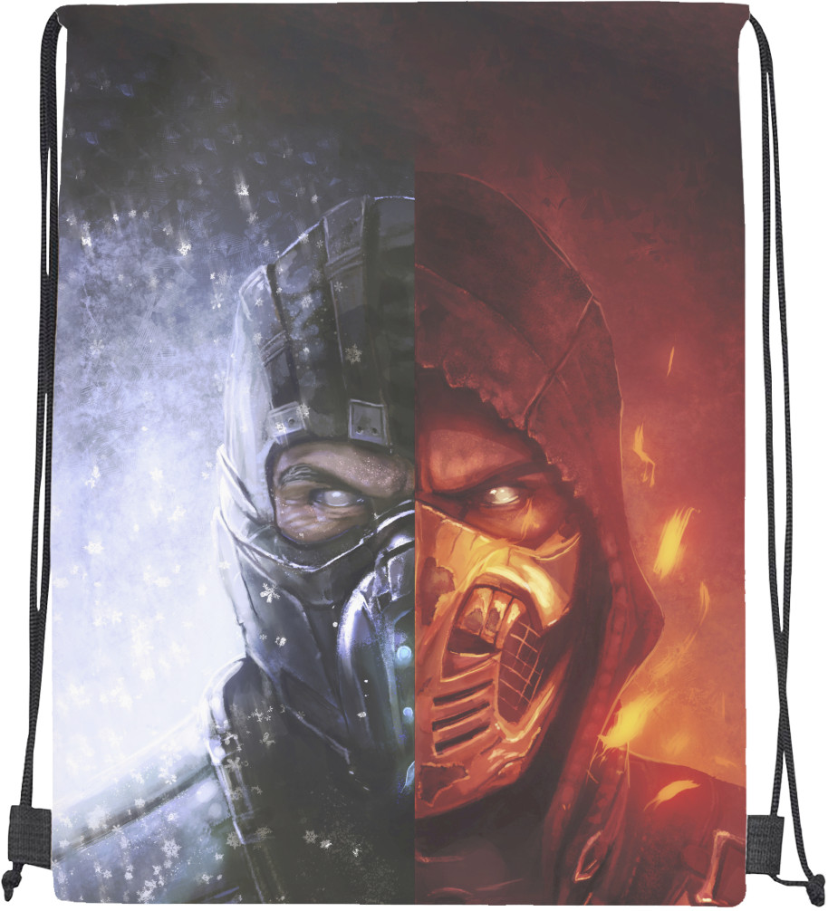 Drawstring Bag - MORTAL KOMBAT (13) - Mfest