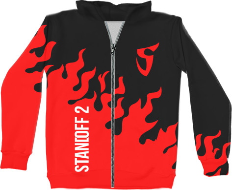 Kids' Zip-through Hoodie 3D - STANDOFF 2 (SaiNts) 5 - Mfest