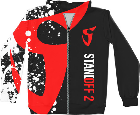 Kids' Zip-through Hoodie 3D - STANDOFF 2 (SaiNts) 2 - Mfest