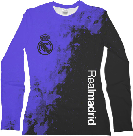 Women's Longsleeve Shirt 3D - Real Madrid CF [10] - Mfest