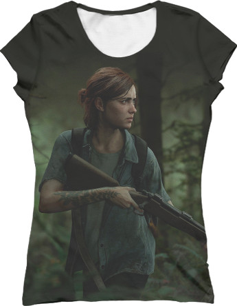 Women's T-Shirt 3D - THE LAST OF US [10] - Mfest