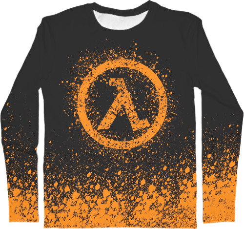 Men's Longsleeve Shirt 3D - Half-Life [3] - Mfest