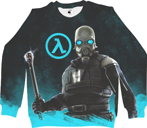 Men's Sweatshirt 3D - Half-Life [5] - Mfest